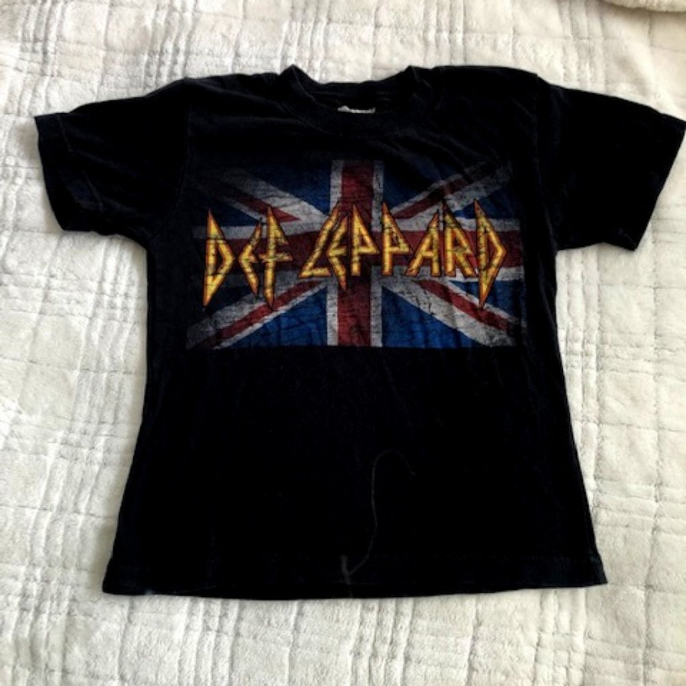 Def Leppard tshirt for kids